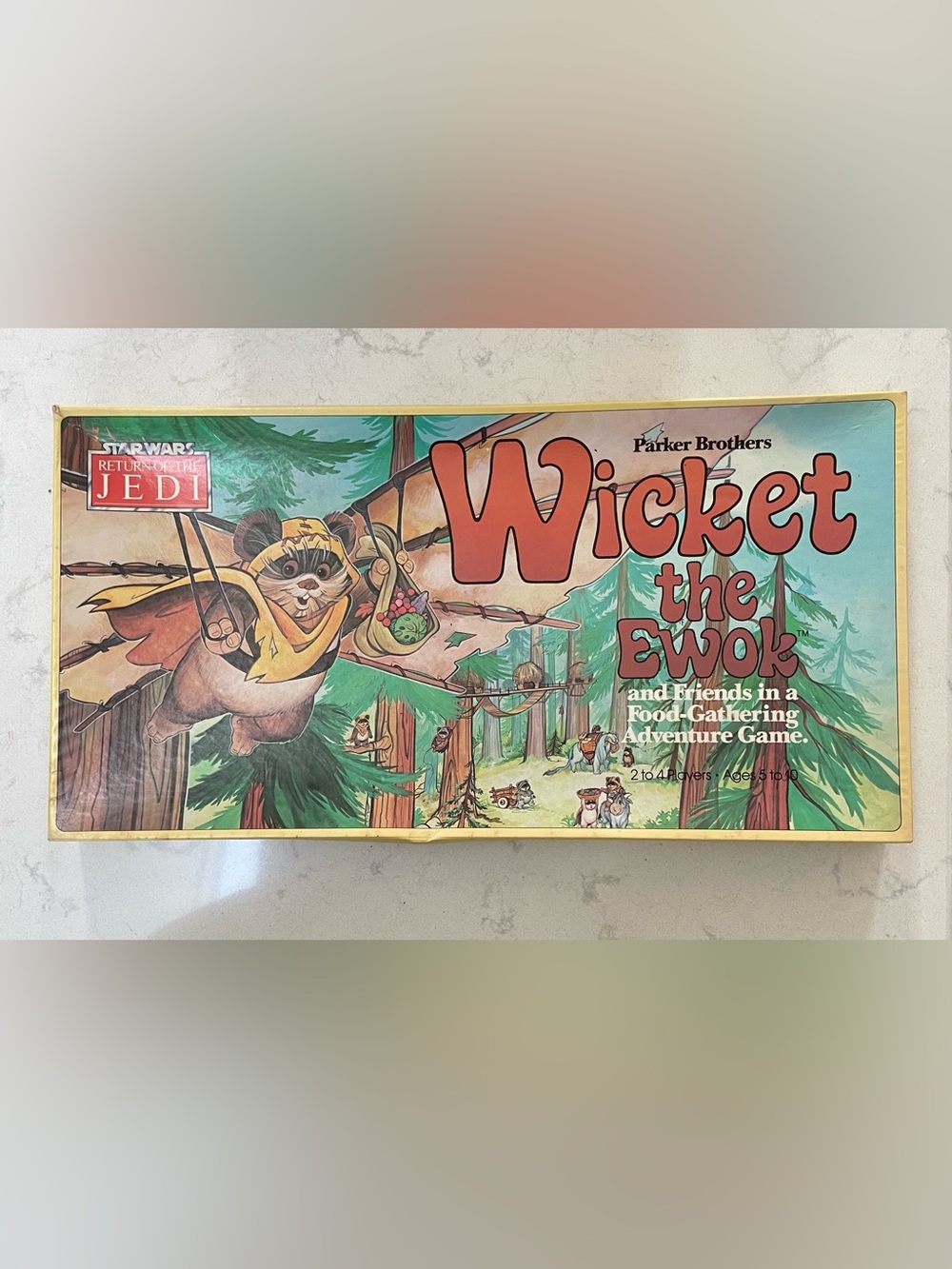 Wicket the Ewok Board Game - Vintage Star Wars Return of the Jedi